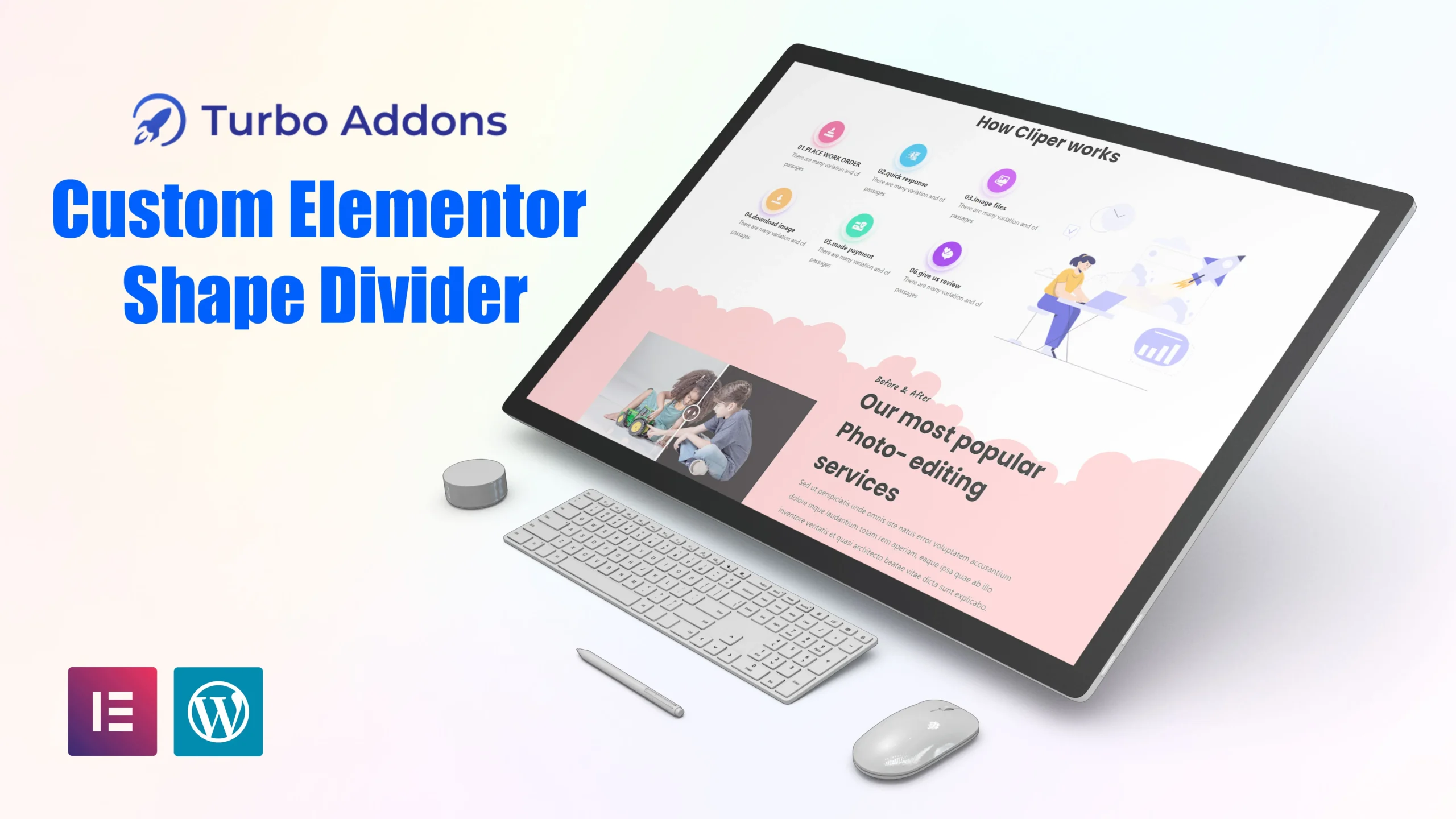 How to Use Custom Elementor Shape Dividers – Free 2025