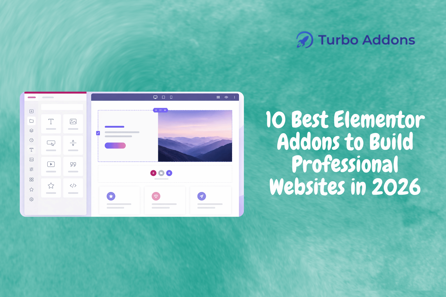 Featured image for guide to the best Elementor addons in 2026