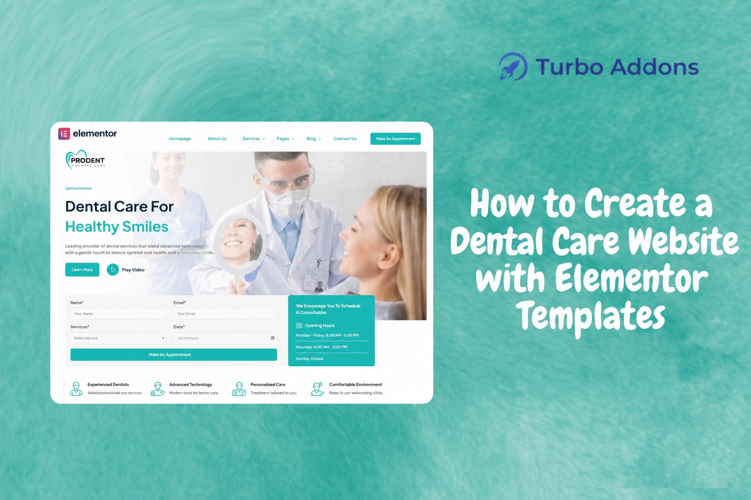 How to Create a Dental Care Website with Elementor Templates