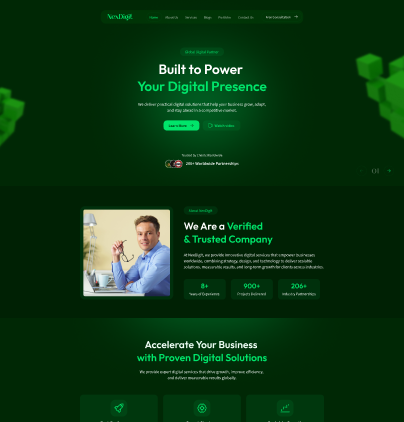 Digital Services Landing