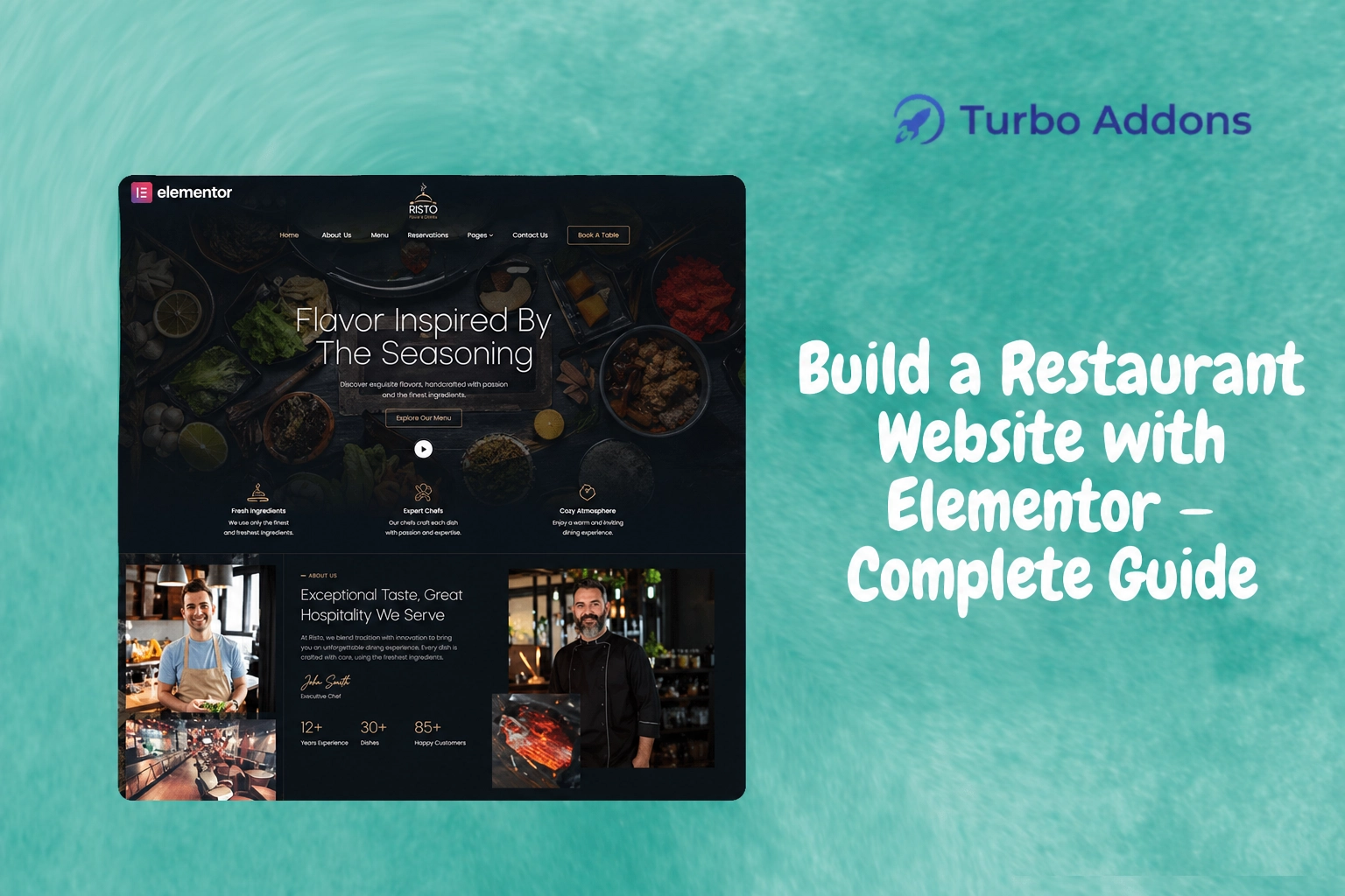 Build a Restaurant Website with Elementor – Complete Guide
