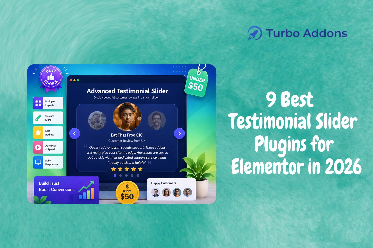 9 Best Testimonial Slider Plugins for Elementor in 2026