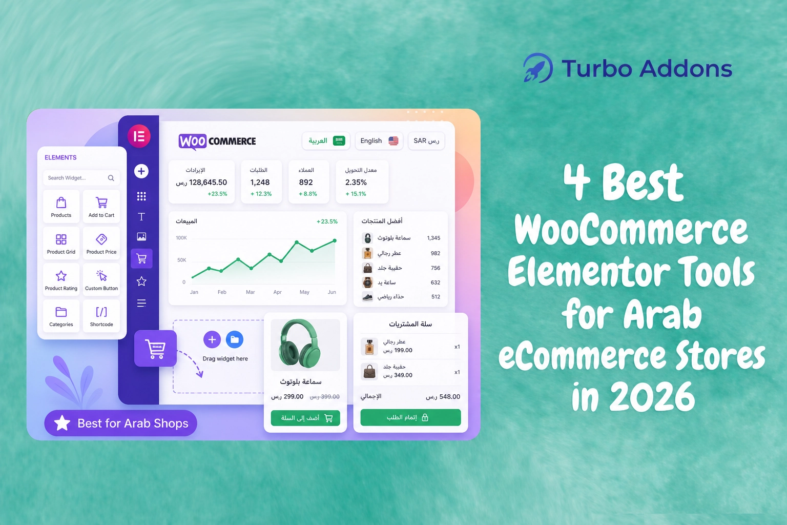 4 Best WooCommerce Elementor Tools for Arab eCommerce Stores in 2026