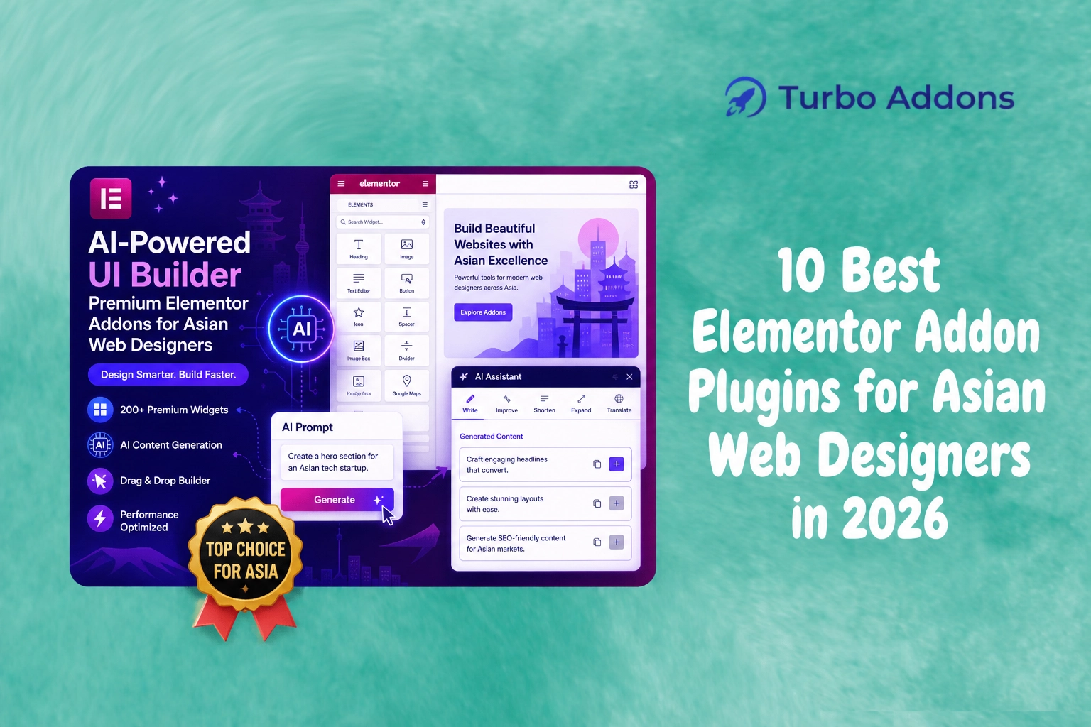 10 Best Elementor Addon Plugins for Asian Web Designers in 2026 - Turbo ...