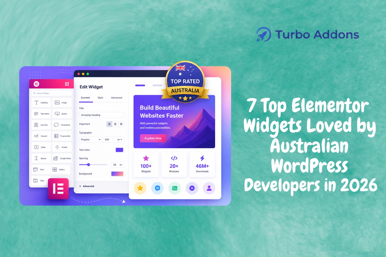 7 Top Elementor Widgets Loved by Australian WordPress Developers in 2026