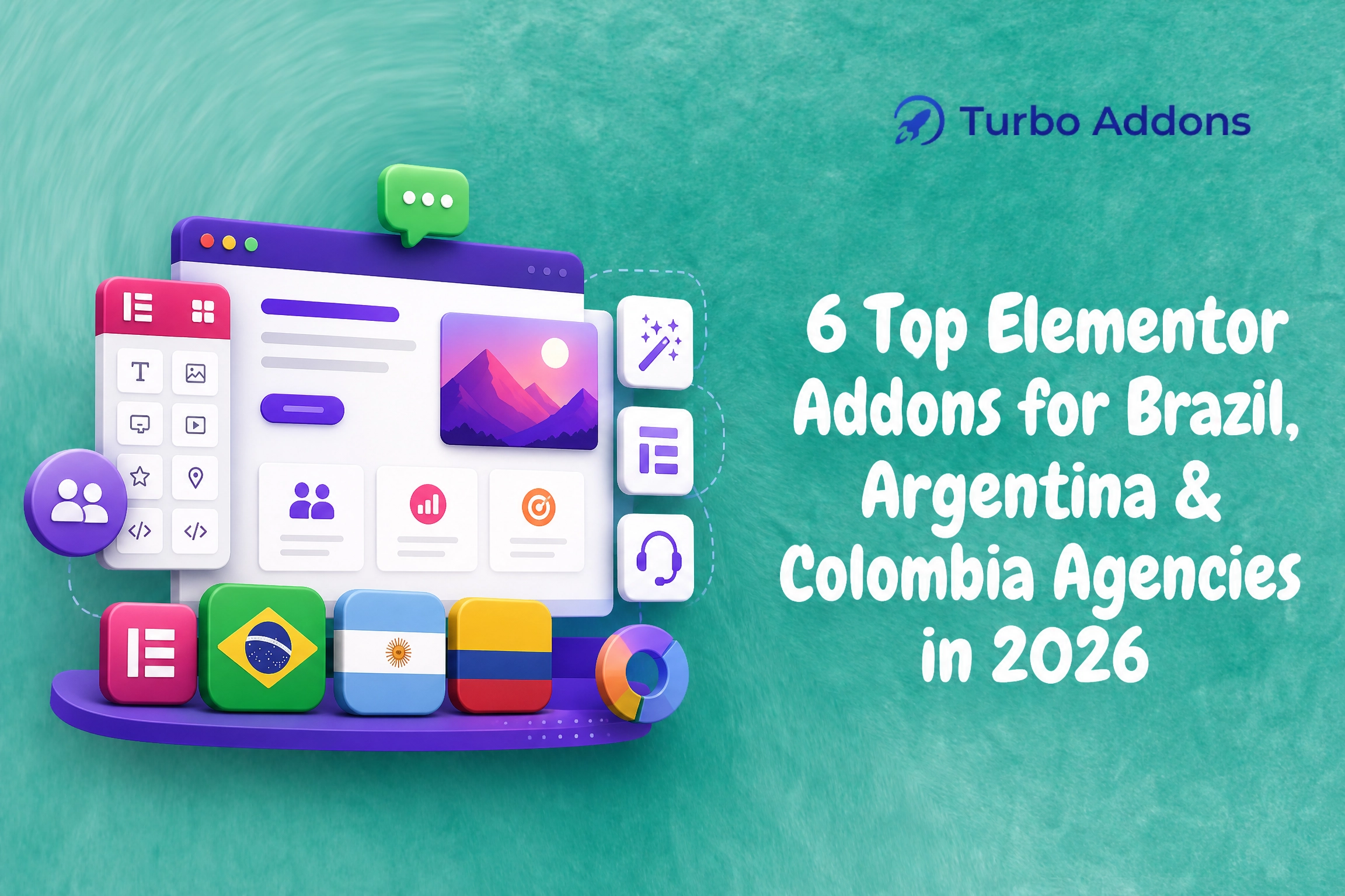6 Top Elementor Addons for Brazil, Argentina & Colombia Agencies in 2026