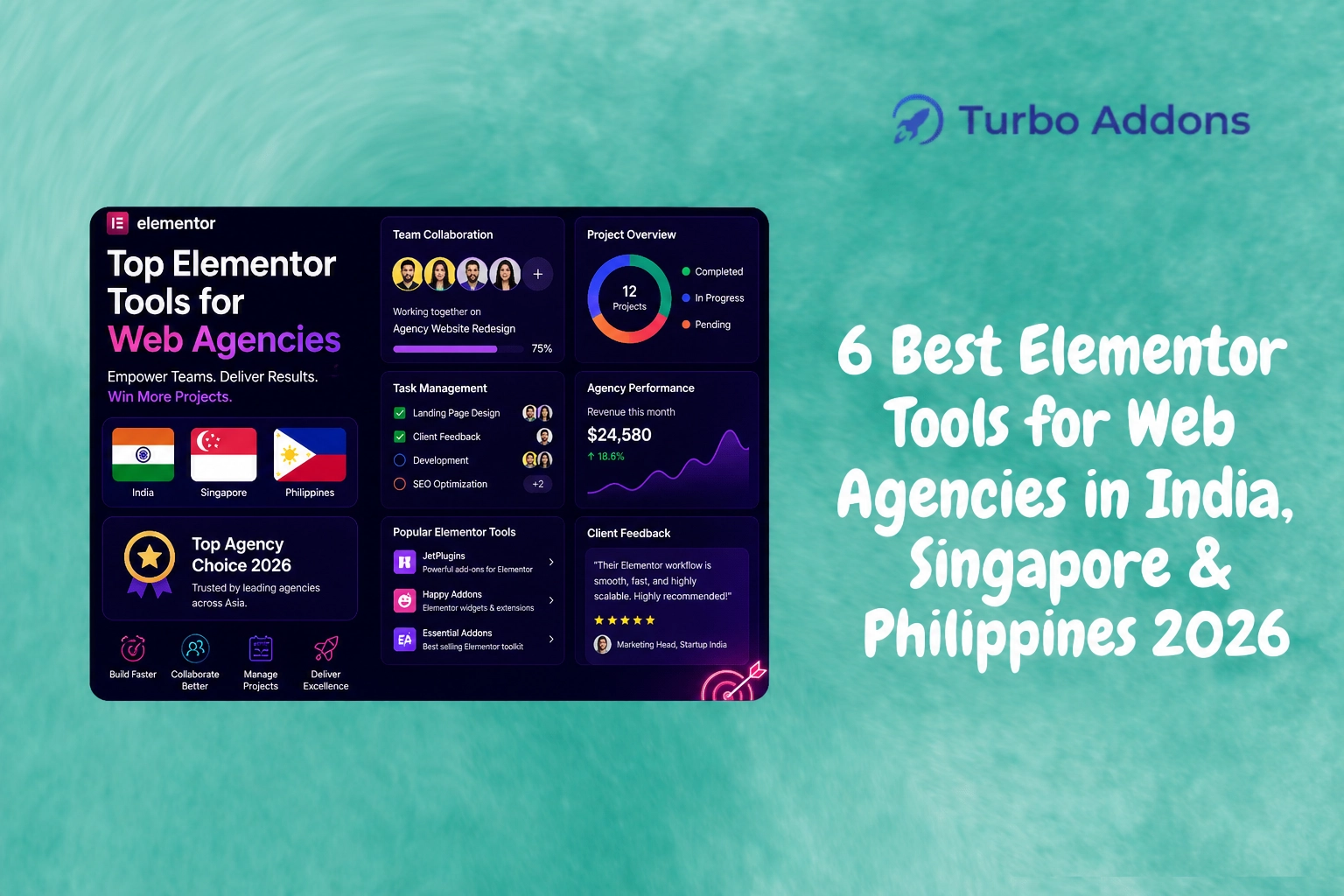 Elementor tools comparison for web agencies in Asia markets